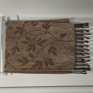 Calzeat of Scotland Chenille Blend Scarf / Table Runner